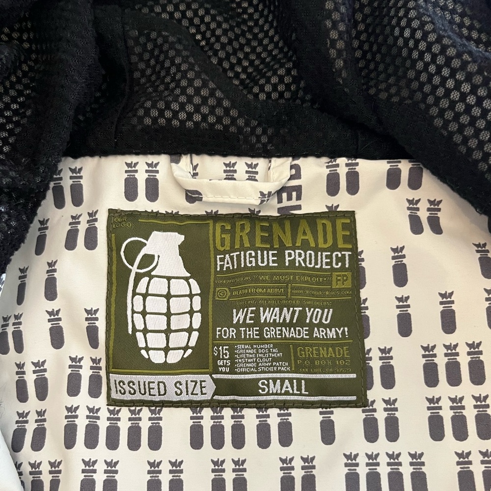 Grenade Fatigue Project ski jacket 2006/07 - Picture 6 of 14